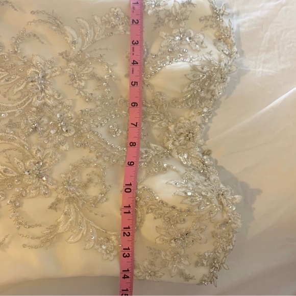 Sottero and Midgley Haute Couture wedding dress gown size 8 Ivory - Picture 10 of 15